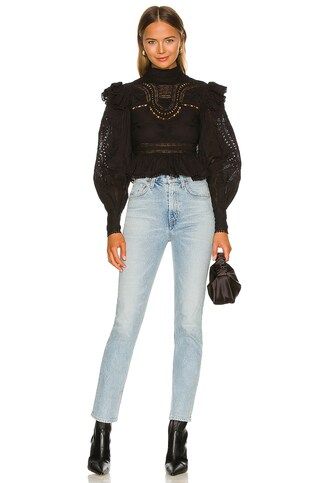 Tularosa Michon Top in Black from Revolve.com | Revolve Clothing (Global)