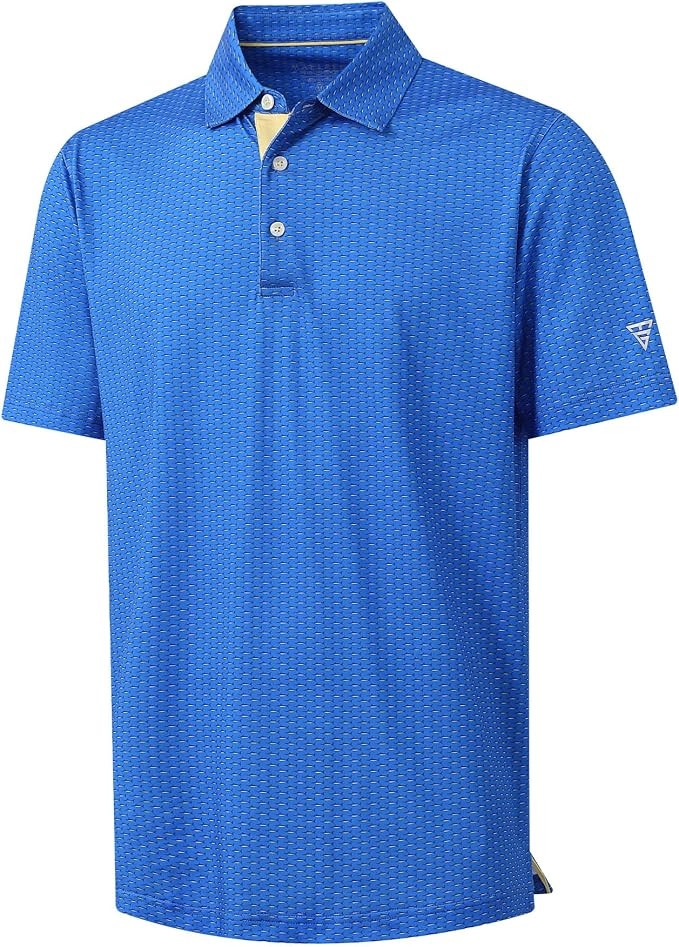 M MAELREG Boys Polo Shirt Short Sleeve Performance Dry Fit Stretch Funny Print Active Casual Coll... | Amazon (US)
