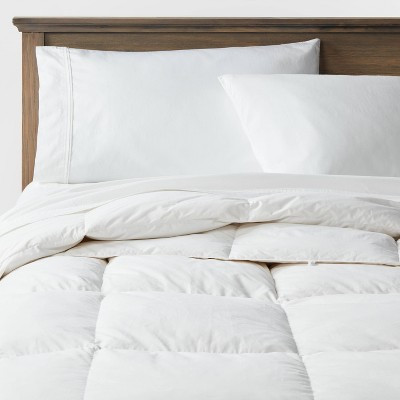 Full/Queen All Seasons Feather & Down Comforter - Threshold™: Hypoallergenic, 240 Thread Count, OEKO-TEX Certified | Target