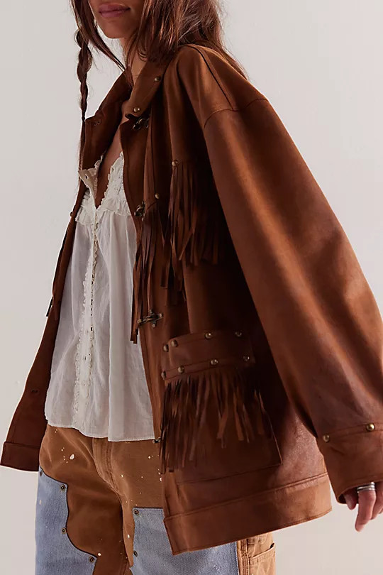 We The Free Knox Vegan Fringe jacket | Free People (Global - UK&FR Excluded)