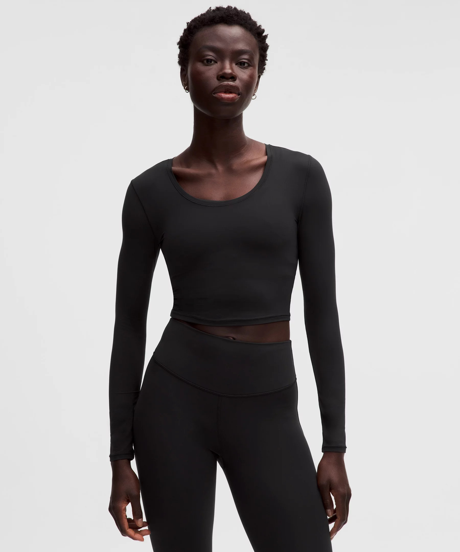 Unrestricted Power Cropped Long-Sleeve Shirt | Lululemon (US)