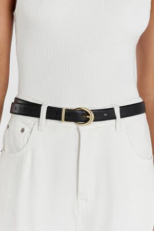 SANCIA THE MISCHA BELT BLACK | DISSH