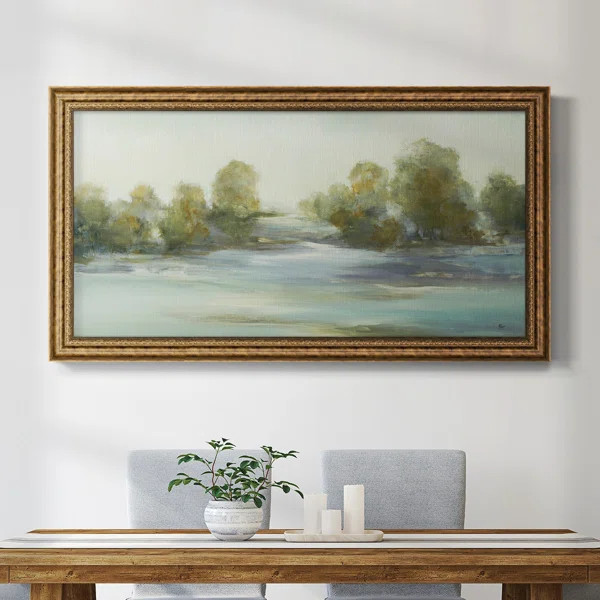 Soothing Scenery III Framed On Canvas Print | Wayfair North America