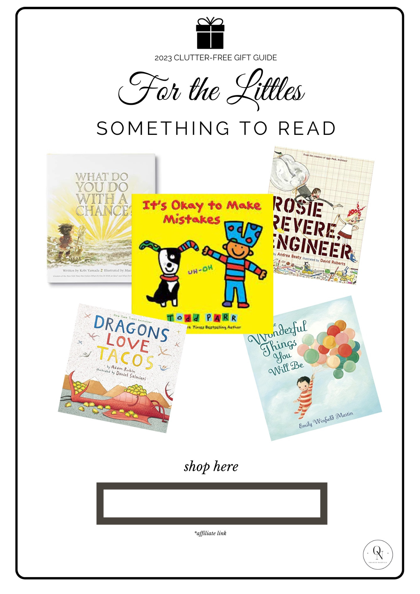 Toddler and baby books // gift guide