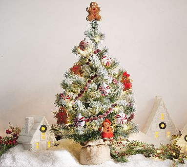 Gingerbread One and Done Mini Tree | Pottery Barn (US)