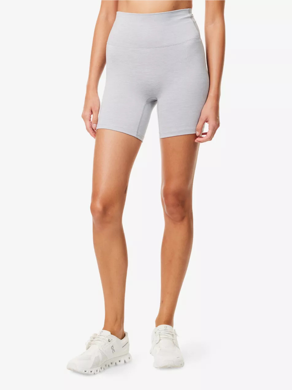 Brushed Crop Stretch-Jersey Shorts | Selfridges