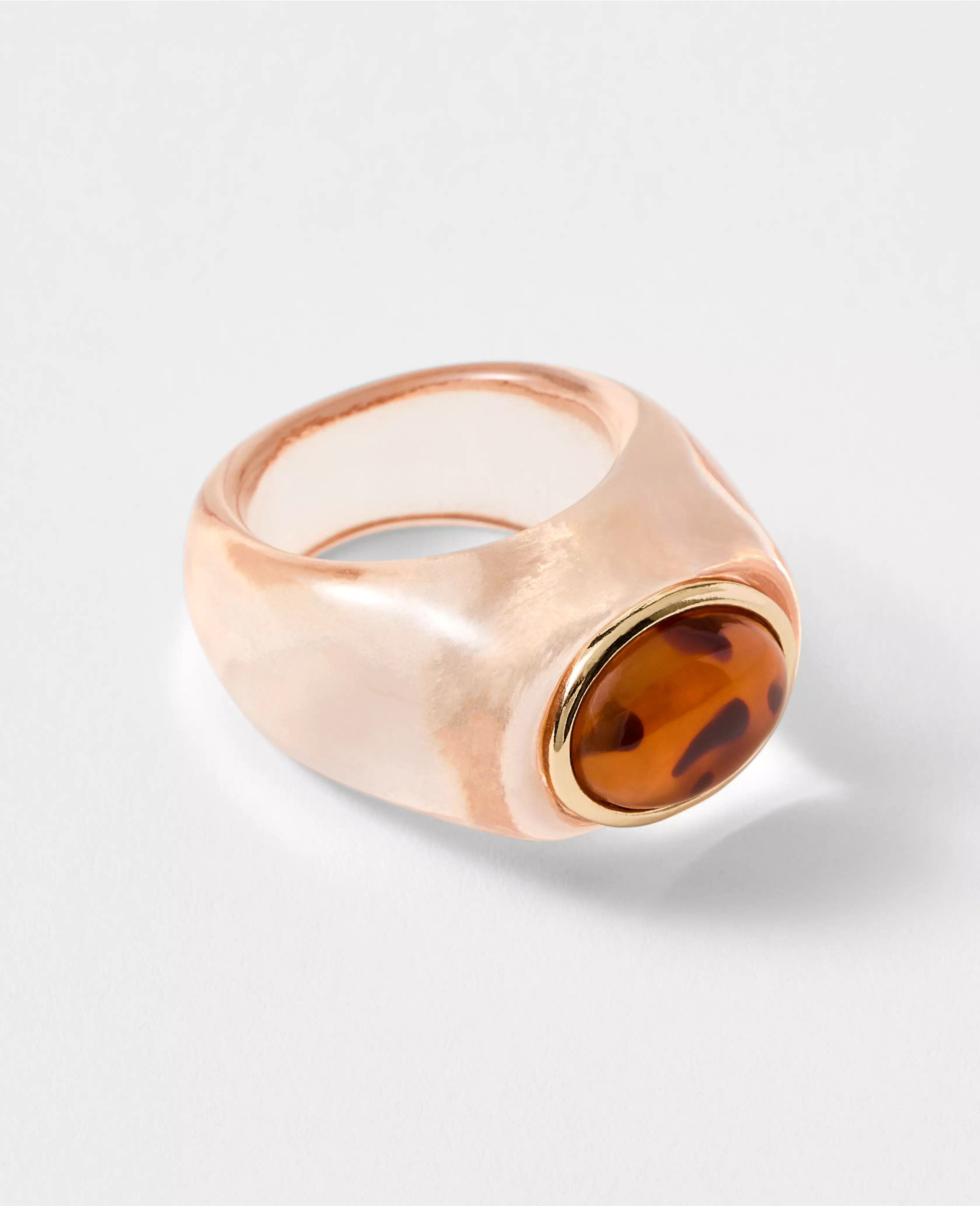 Metal Stone Ring | Ann Taylor
