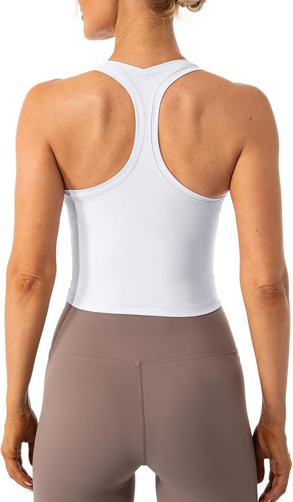 Lavento Women's Racerback Workout Tank Top Sports Yoga Tops Active Sleeveless Shirts | Amazon (US)