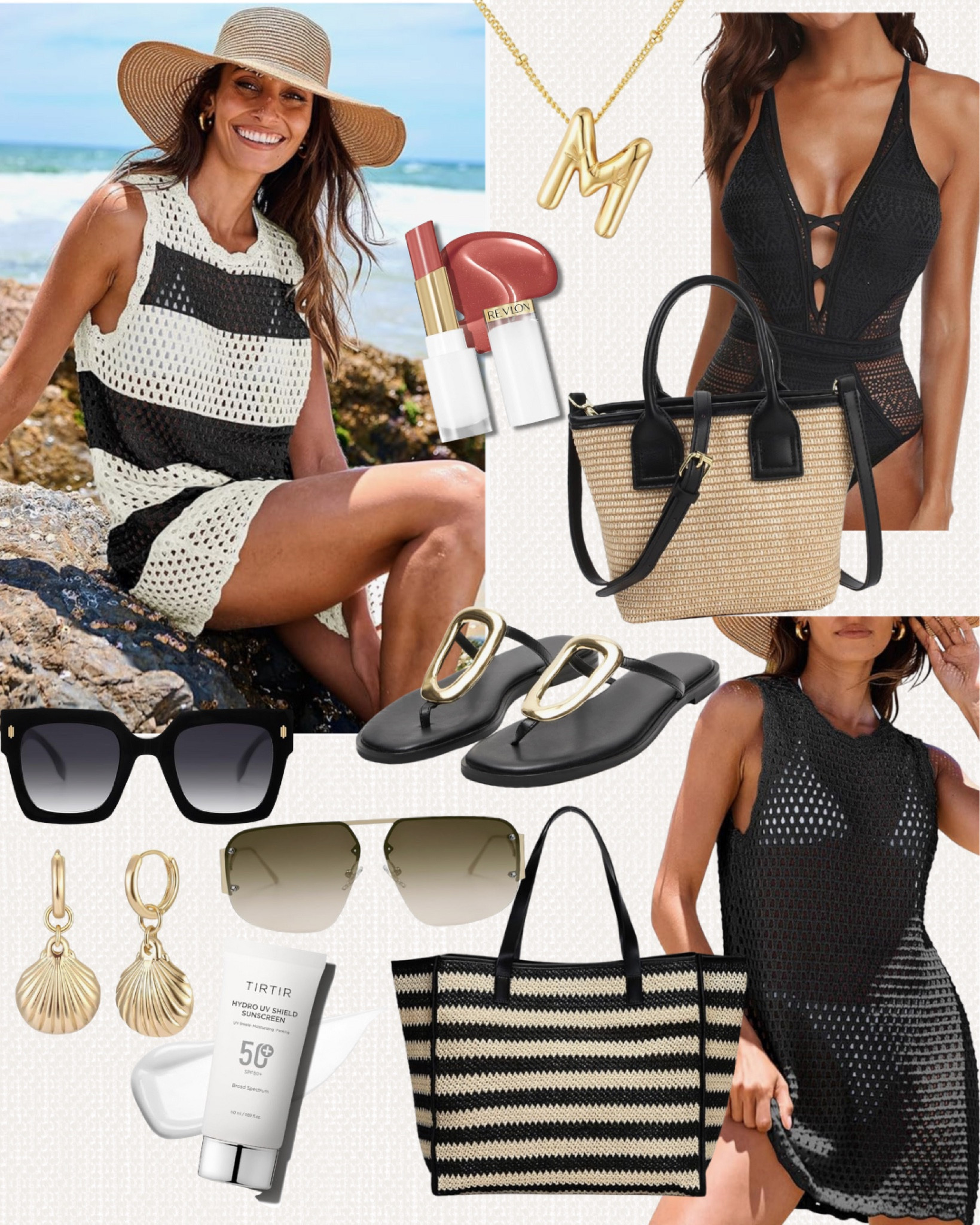Amazon Spring Break Vacation Outfit and Must Haves ☀️🕶️🌊 all of these Amazon beach vacation must haves are currently on sale! 

Beach vacation, spring break, vacation outfit, swimsuit, travel, amazon vacation, Amazon swimsuit, Amazon cover up, Amazon sandals, Amazon bag, beach bag, straw tote, Amazon style, Amazon fashion, Madison Payne 

#LTKTravel #LTKSeasonal #LTKSwim