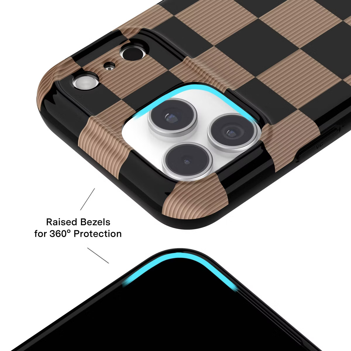 Velvet Caviar iPhone 17 Pro Max MagSafe Phone Case - Mocha Vibe Checker | Target