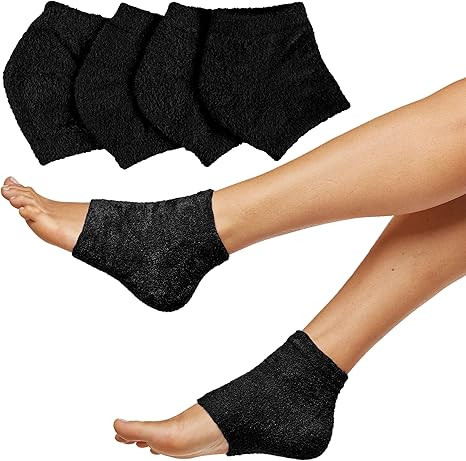 ZenToes Moisturizing Sleep Socks with Vitamin E, Olive Oil and Jojoba Seed Oil to Soften and Hydr... | Amazon (US)