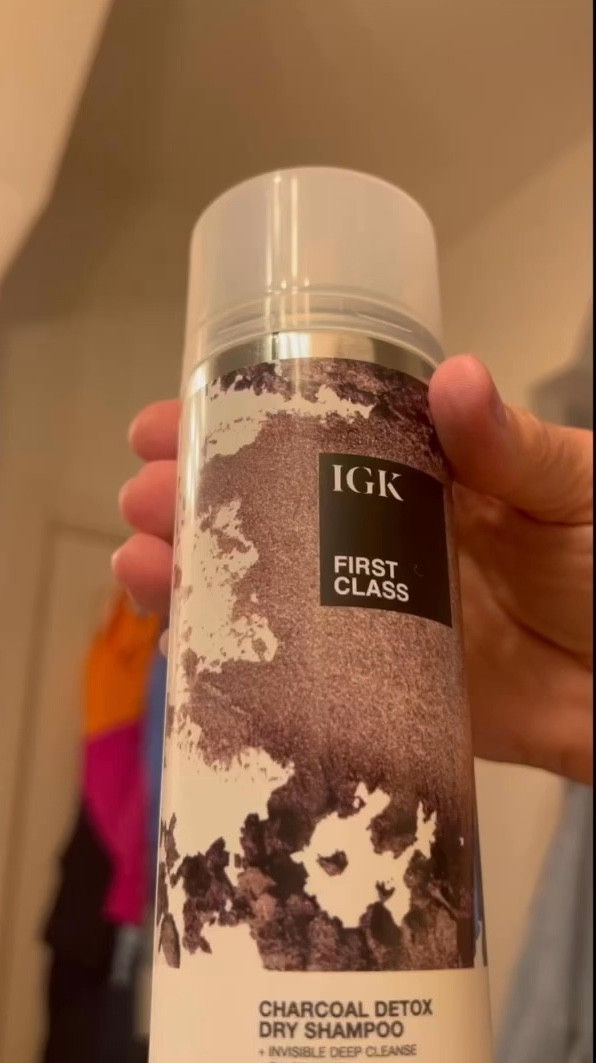 Great looking hairnot only makes a great impression, it can play a part in how you feel!
Bad hair days equals bad mood!
Washing and drying my hair everyday is not always an option for those of us with a busy schedule not to mention taking time to style everyday.
That’s what IGK’s First Class Charcoal Detox Dry Shampoo is so helpful.
Some dry shampoos can really leave a build up of product on your scalp, but First Class lifts dirt and build-up and absorbs oil.
I’ve finally found a dry shampoo that doesn’t leave my hair and scalp feeling dry!

#LTKFindsUnder50 #LTKStyleTip #LTKBeauty