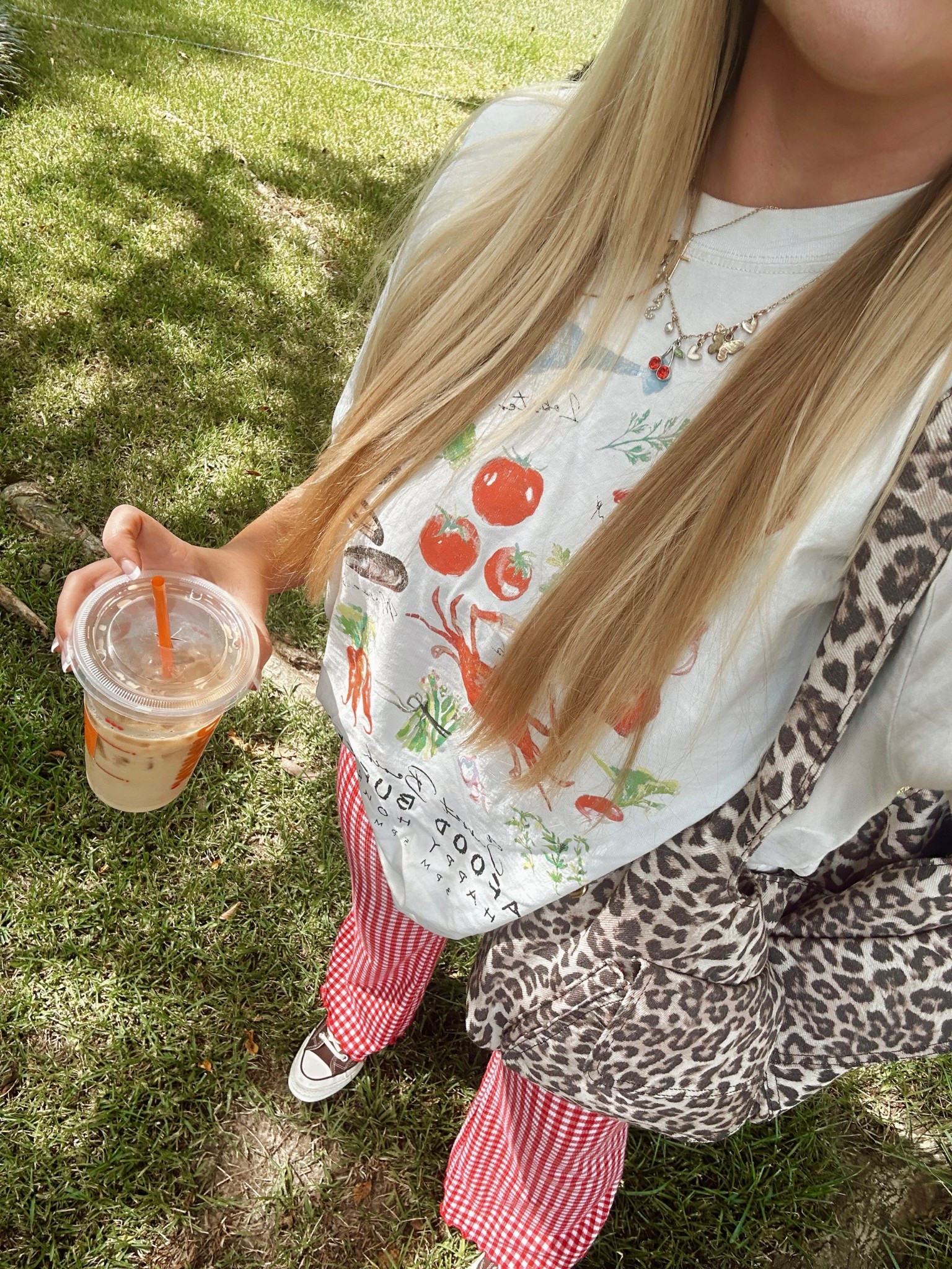 Graphic tees + funky pants + cheetah bag + converse cheers

#LTKStyleTip #LTKFindsUnder50 #LTKSaleAlert