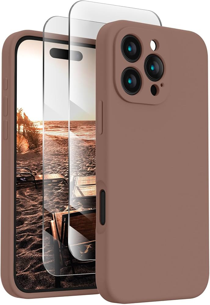 FireNova Designed for iPhone 16 Pro Max Case, Silicone Upgraded [Camera Protection] Phone Case wi... | Amazon (US)