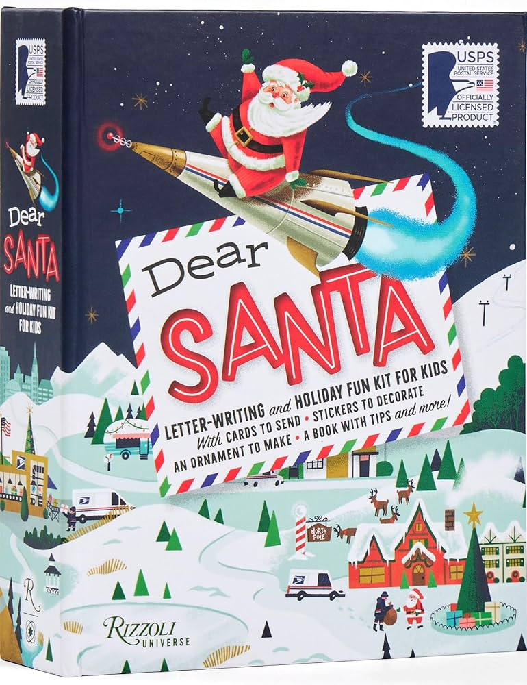 Dear Santa: Letter-Writing and Holiday Fun Kit for Kids | Amazon (US)