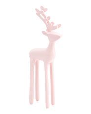 13in Resin Reindeer Pink Reindeer Christmas Decorations | TJ Maxx