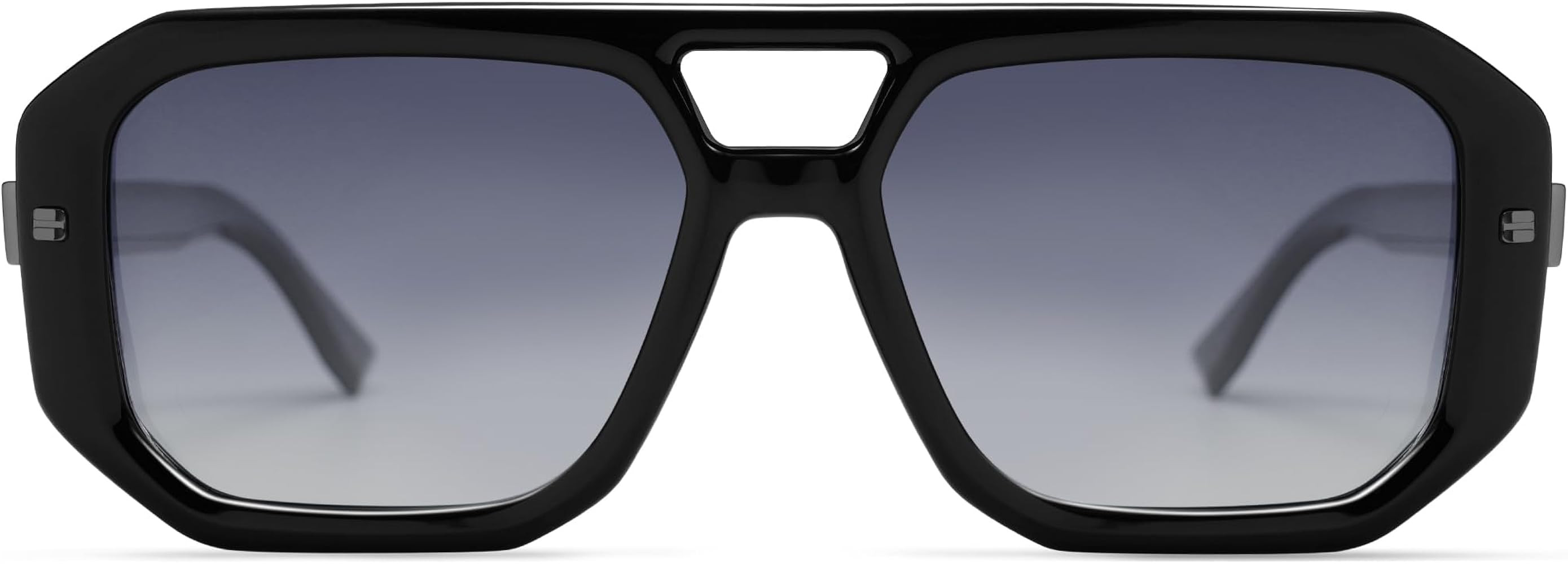 VANLINKER Trendy Vintage Aviator Sunglasses Womens Mens Retro 70s Square Polarized Sunnies VL9753 | Amazon (US)