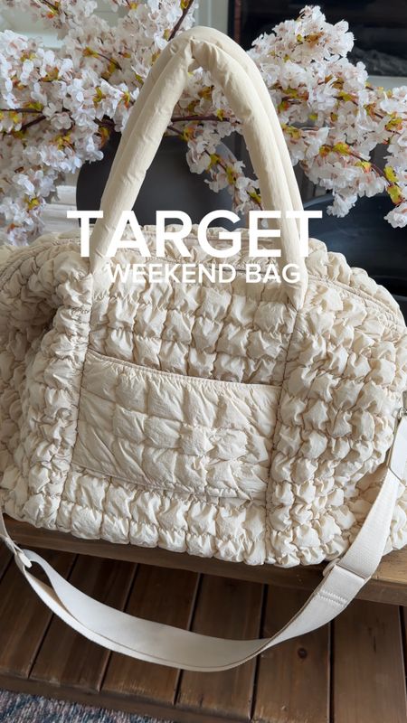 Restock alert ‼️ Target weekend bag, weekend bag 

#LTKStyleTip #LTKGiftGuide #LTKTravel