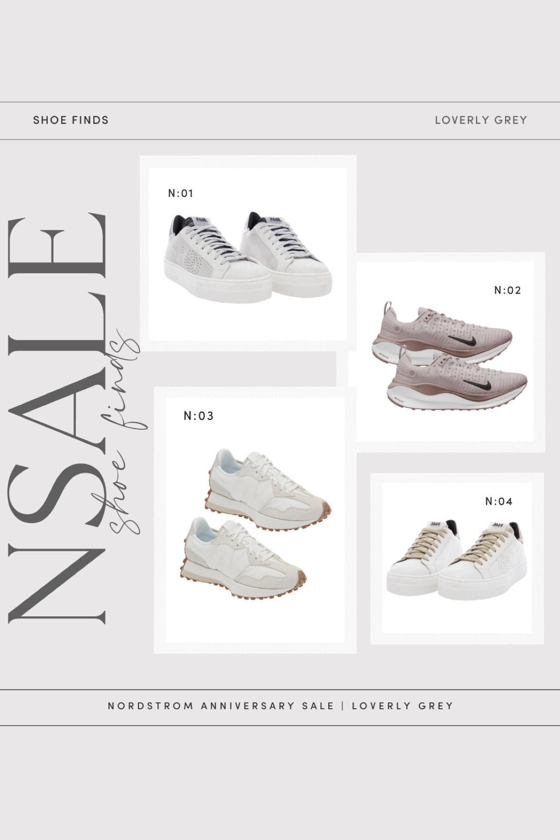Some casual sneakers I found on Nordstrom! 


Loverly grey, NSALE, casual shoes, sneakers, comfy shoes 

#LTKSeasonal #LTKxNSale #LTKShoeCrush
