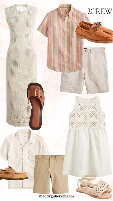 Family pictures for the spring and summer neutral edition! Everything is from J.Crew! 

#LTKStyleTip #LTKSaleAlert #LTKFamily