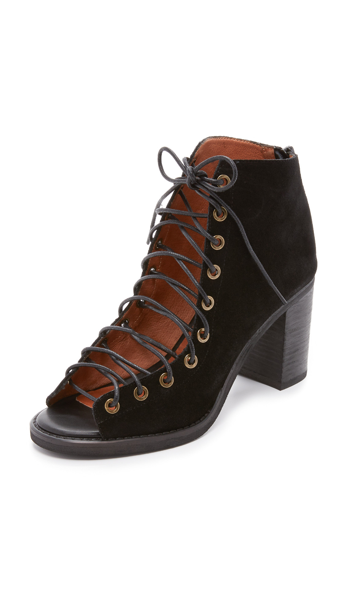 Cors Peep Toe Booties | Shopbop