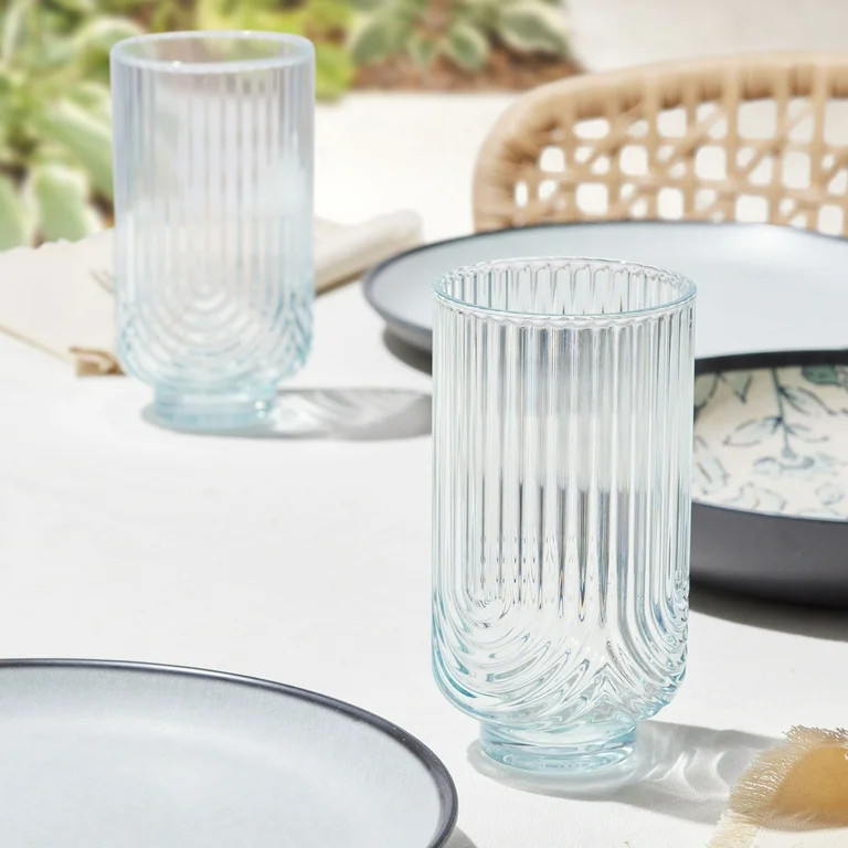 Better Homes & Gardens Plastic Arch 21-Ounce Tumbler, Teal | Walmart (US)