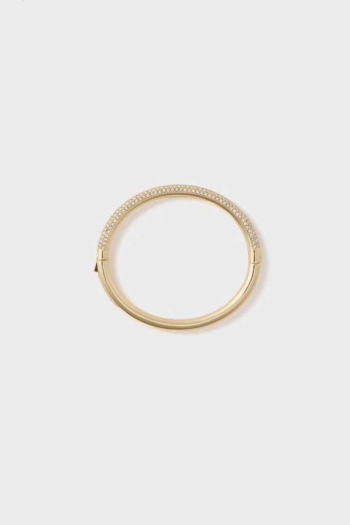 Gold and Pave Tubular Bracelet | Tuckernuck (US)