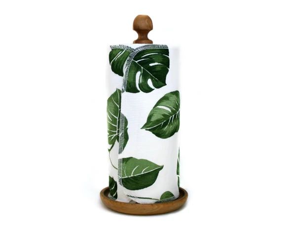 Zero waste kitchen towels - Reusable paper towel roll - Eco friendly kitchen decor - Housewarming... | Etsy (US)