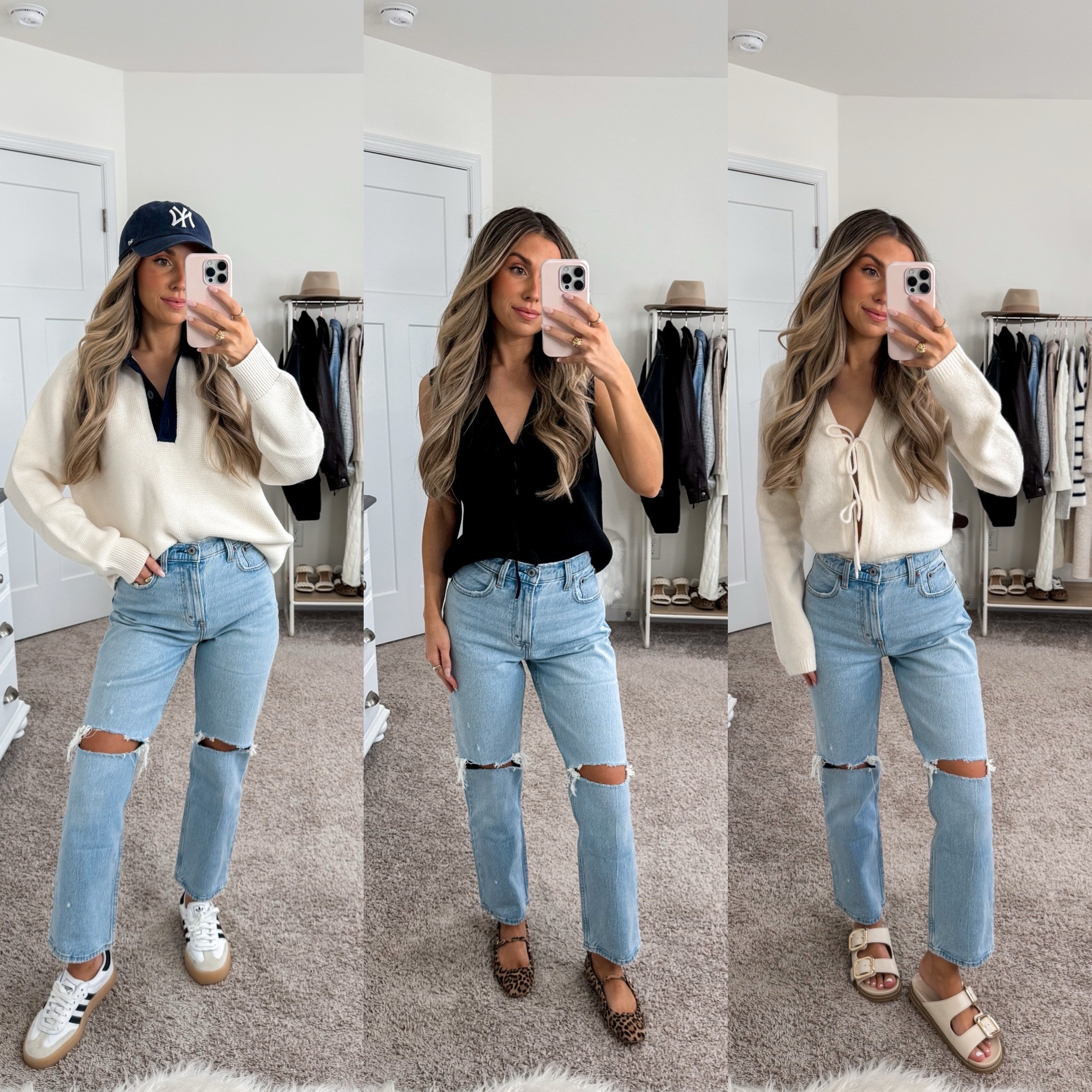 Abercrombie spring outfits — tops: xs & jeans: 24 extra short for a cropped length 

#LTKPetite #LTKFindsUnder100 #LTKFindsUnder50