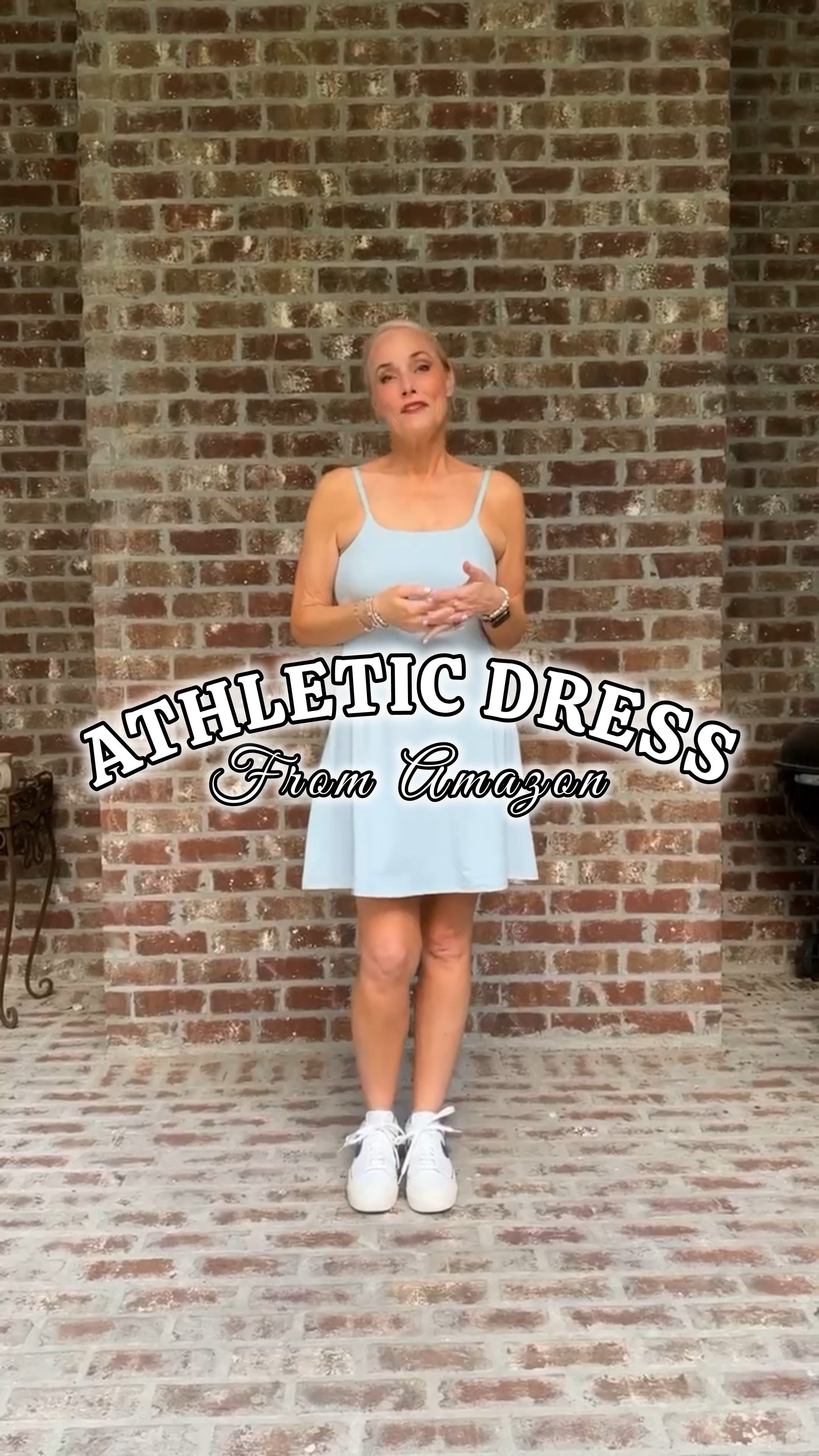 Embracing midlife with style and confidence means finding pieces that make you feel fabulous no matter the occasion, and this athletic dress from Amazon does just that! 💙 

Whether you're hitting the pickleball courts, enjoying a round of golf, or simply running errands, this dress is the perfect blend of fashion and function. The simple front design keeps things classic, while the unexpected twist-back detail adds a touch of elegance that makes this piece stand out.

What I love most? The flowy silhouette and ideal length make it incredibly flattering and comfortable, especially in this Southern heat! ☀️ If you live somewhere warm like I do, you'll appreciate how breathable and lightweight it is, making it an essential part of your wardrobe.

For my fellow midlife women who value style and comfort, this is a game-changer! Ready to elevate your wardrobe with a piece that keeps up with your active lifestyle? Let’s conquer midlife together, one stylish outfit at a time!



#LTKFindsUnder50 #LTKOver40 #LTKVideo