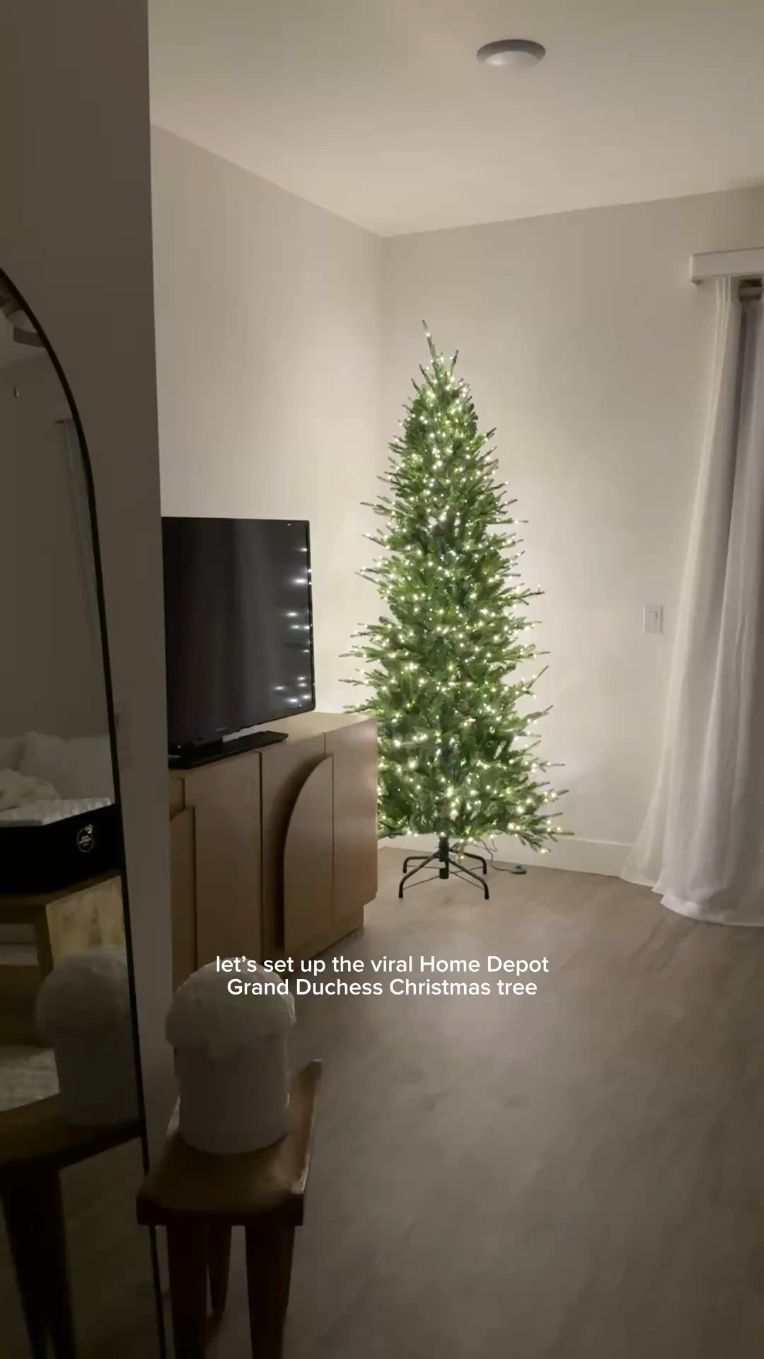 My new Home Depot grand duchess Christmas tree in slim! 

#LTKHome #LTKHoliday