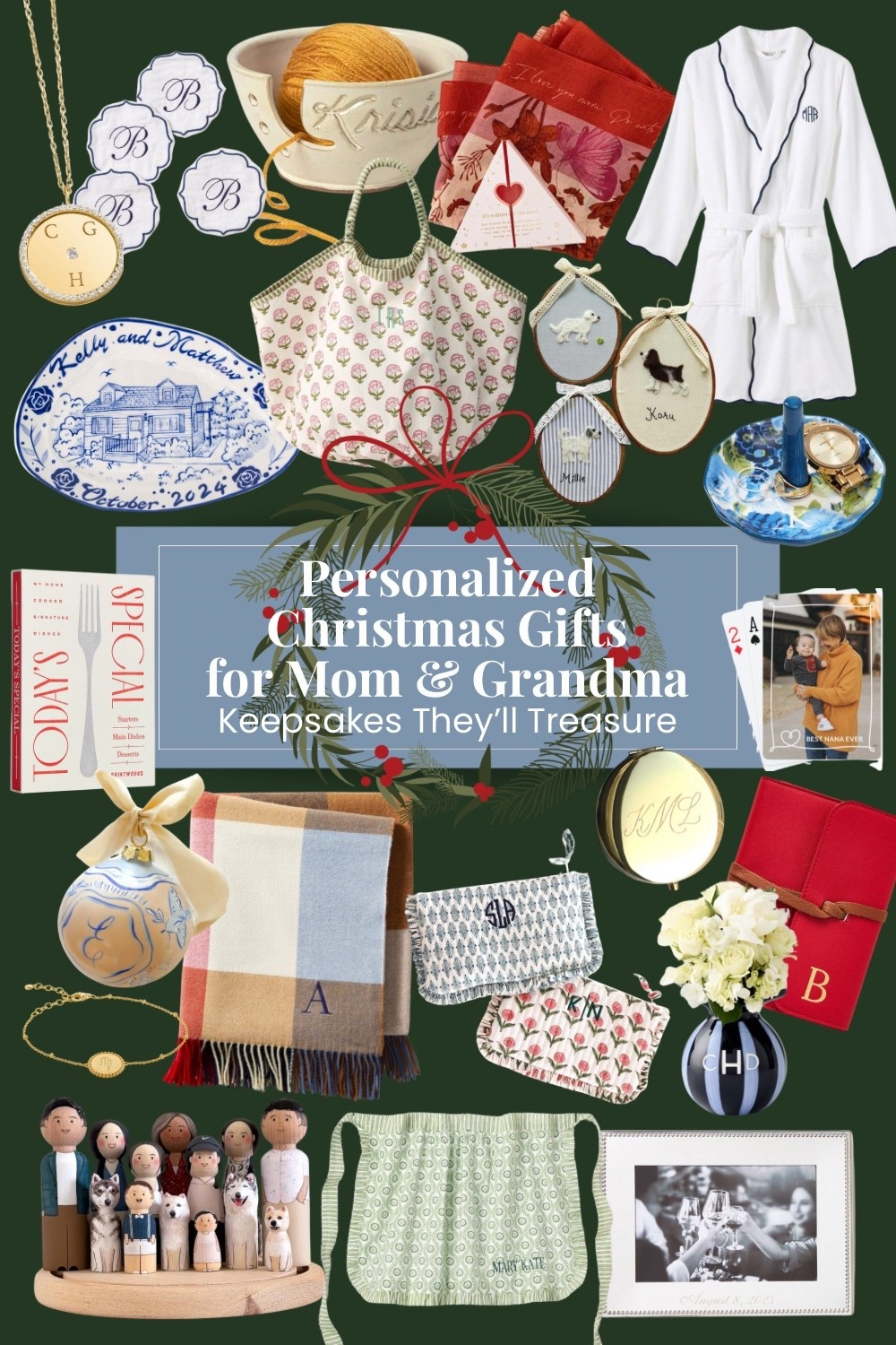 A timeless collection of personalized Christmas gifts for mom and grandma — sentimental, heirloom-quality pieces that feel classic and meaningful. From engraved jewelry and monogrammed robes to custom home portraits, family recipe books, and keepsake ornaments, each item tells a story and celebrates love.

#PersonalizedGifts #ChristmasGiftGuide #GiftGuide2025 #HolidayGiftGuide #ChristmasGiftsForMom #ChristmasGiftsForGrandma #HeirloomGifts #MeaningfulGifts #PersonalizedChristmasGifts #MonogrammedGifts #CustomGiftsForHer #LTKHoliday #LTKGiftGuide #GiftsForHer #FamilyGifts


#LTKFindsUnder100 #LTKGiftGuide #LTKHoliday