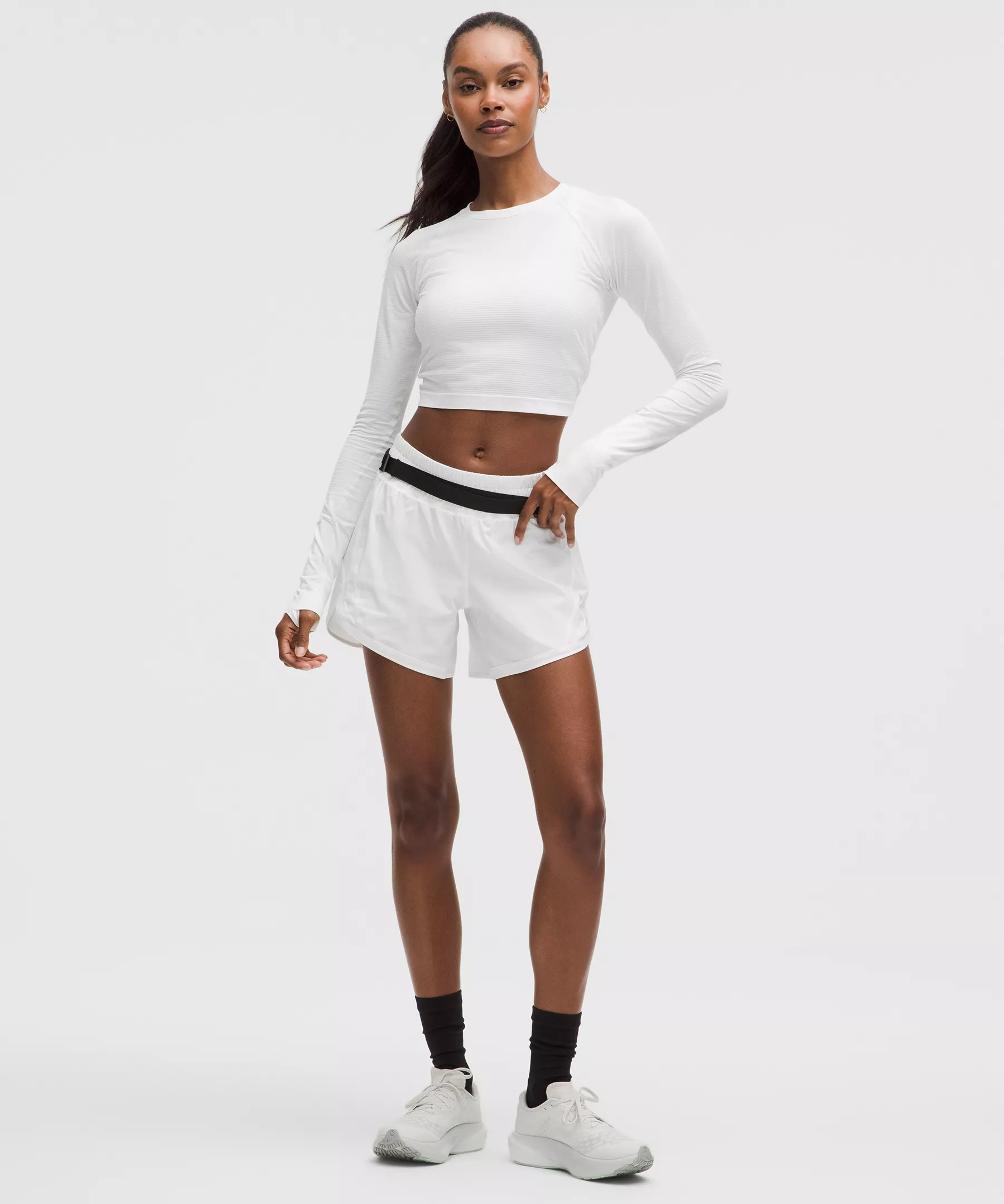 Track That Mid-Rise Lined Short 5" | Women's Shorts | lululemon | Lululemon (US)