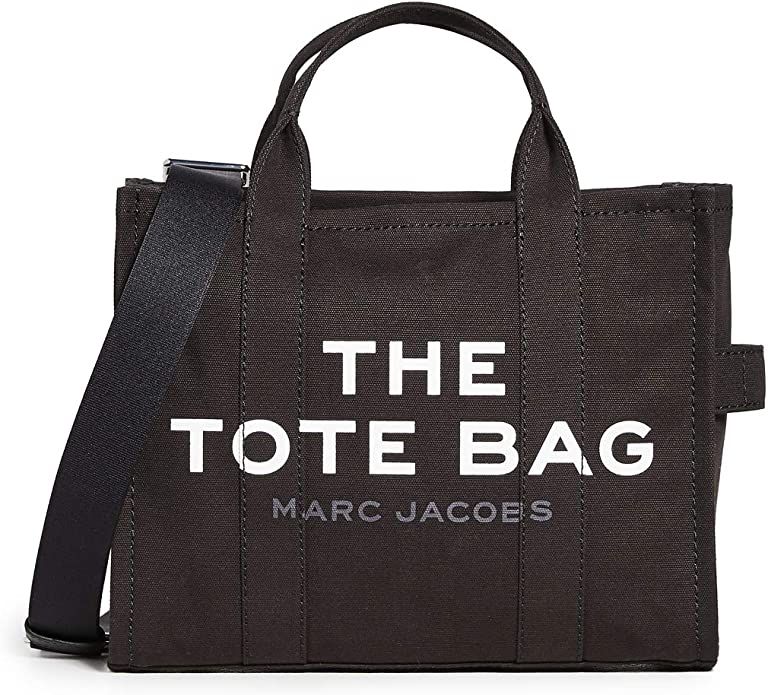 Marc Jacobs Women's Small Traveler Tote, Black, One Size | Amazon (US)