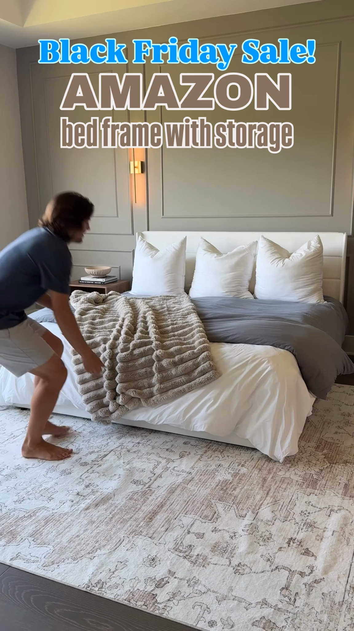 Our favorite bed frame with storage is on sale during Amazons Black Friday Sale! 

#LTKCyberWeek #LTKSaleAlert #LTKHoliday