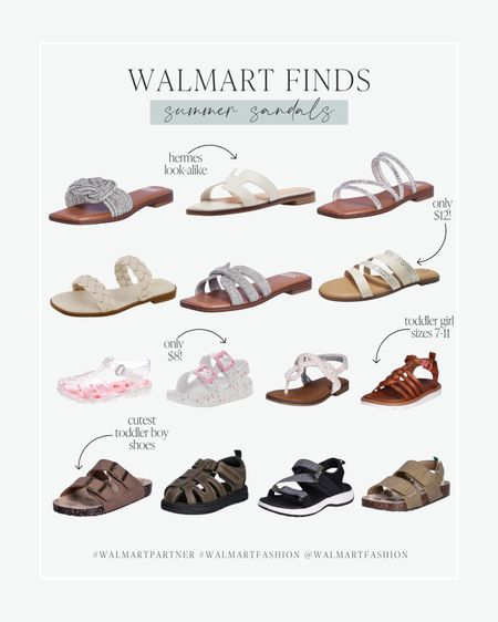 I found the cutest spring sandals for the whole family all from @walmartfashion 🤩#walmartpartner #walmartfashion 

#LTKSaleAlert #LTKStyleTip #LTKSeasonal