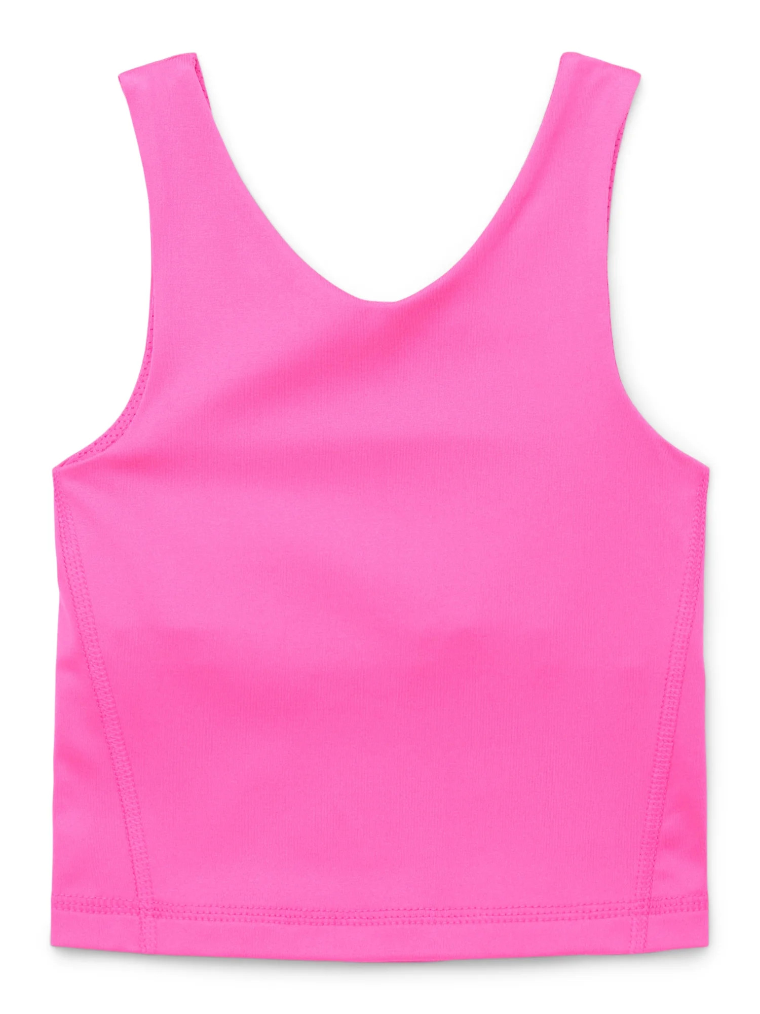 Athletic Works Girl’s Active Longline Bra Top, Sizes 4-18 & Plus | Walmart (US)