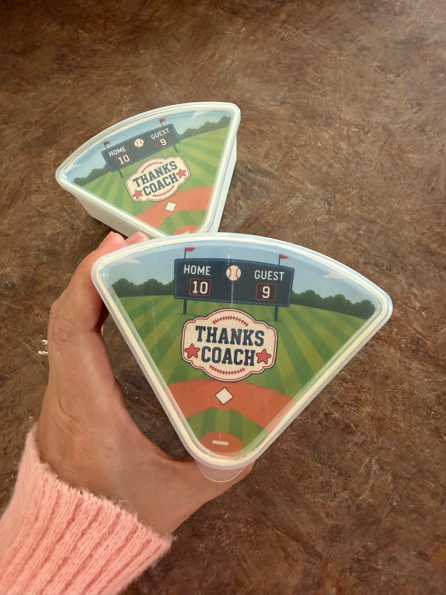 The perfect snack container for $5 holds the perfect triangle containers that look like a baseball field. Awesome for gifting.

#LTKdayinmylife #LTKmomlife #LTKKids
