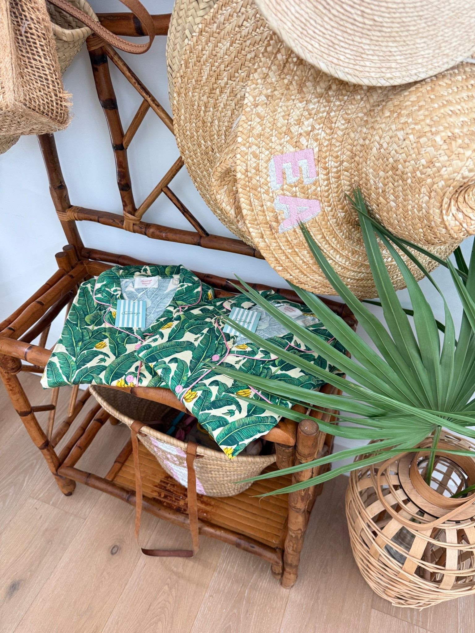 Banana leaf pajama 🍌 🌴 💕

#LTKMothersDay