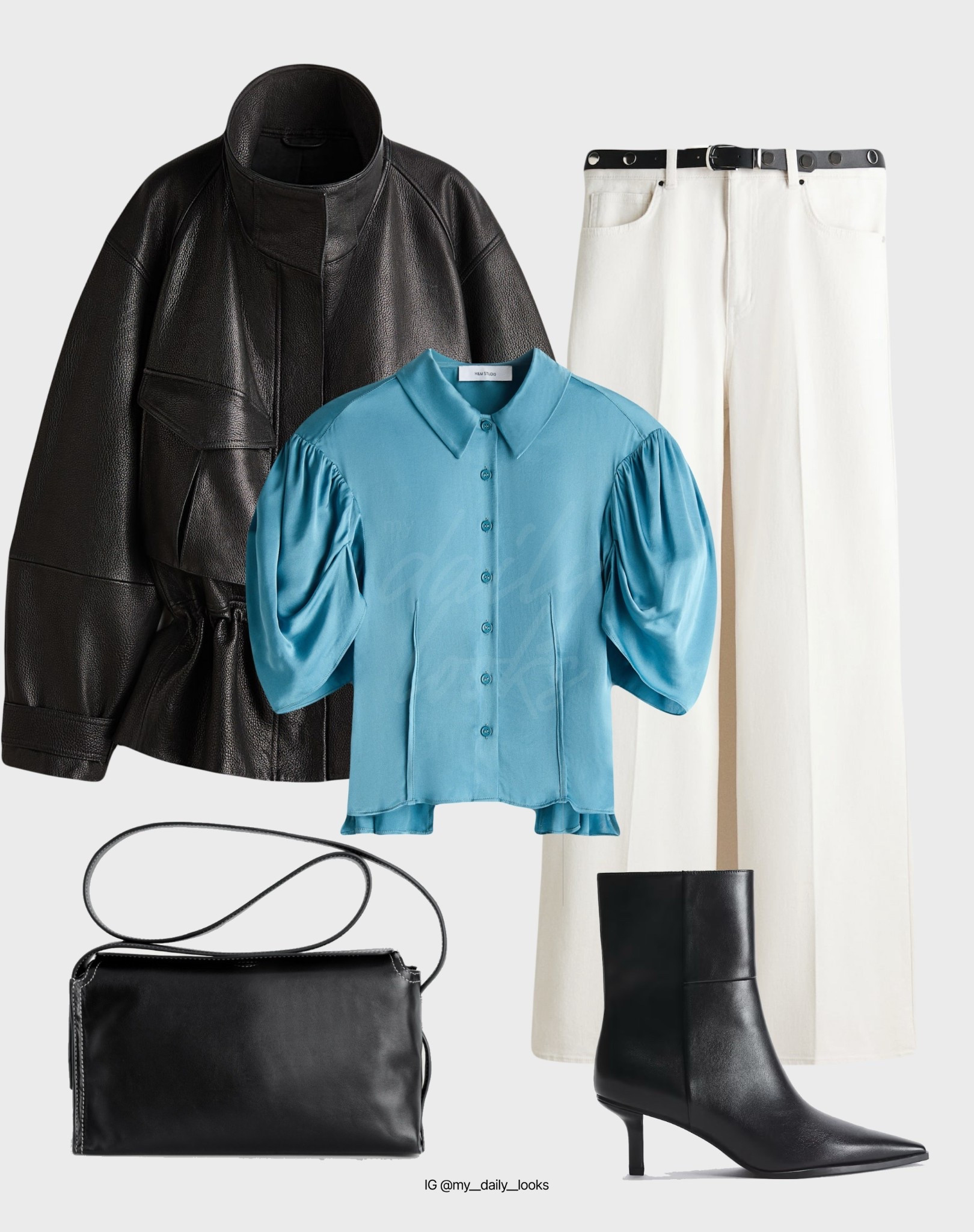 H&M Studio Collection 🖤 

Tags: spring outfits, leather jacket looks, spring jacket, 2026 trends, blue blouse, H&M new-in, capsule wardrobe, office look, high street.

#LTKFashionMonth #LTKstyletip, #LTKSpring
trends

#LTKWorkwear #LTKspring #LTKspringtrends