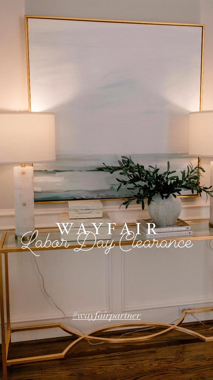 ✨ Loving my new large scale framed canvas art from @Wayfair! ✨ #Wayfairpartner Wayfair is having its Labor Day Clearance event right now where they have up to 70% off + fast shipping that you won’t want to miss! My canvas art is the 46.5in X 46.5in with the gold frame, but there are 6 more size options and 5 more frame options! #Wayfair #ad


#LTKHome #LTKStyleTip #LTKSaleAlert