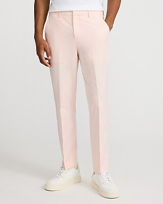 Extra Slim Pink Stretch Cotton-blend Suit Pant | Express