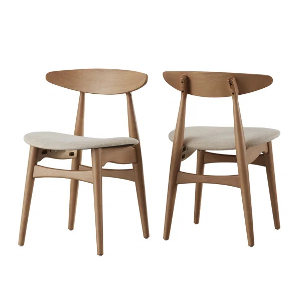 Gallman Fabric Upholstered Solid Wood Side Chair | Wayfair Professional