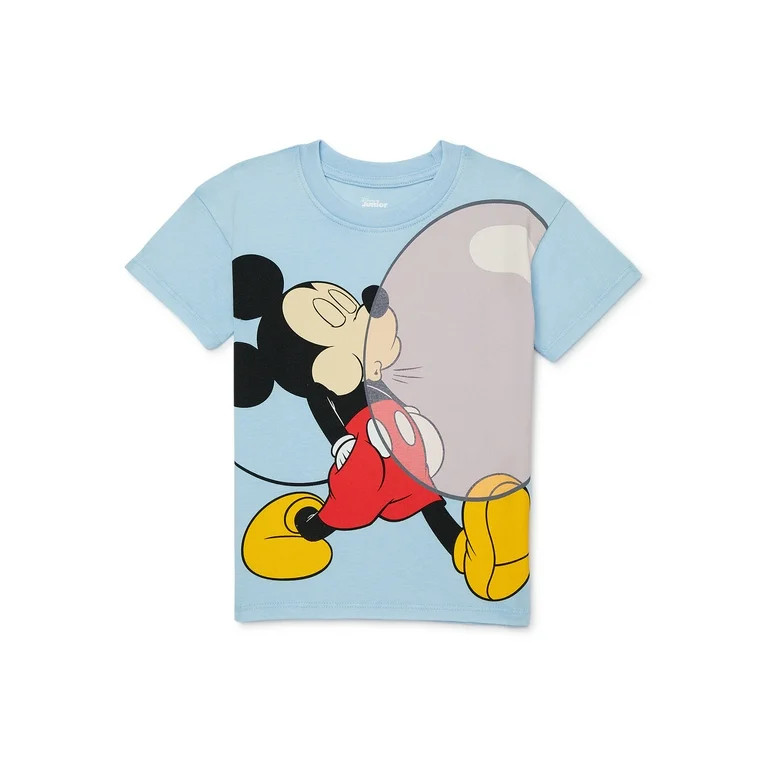 Mickey Mouse Toddler Boys or Girls Short Sleeve Crewneck T-Shirt, Sizes 12M-5T | Walmart (US)