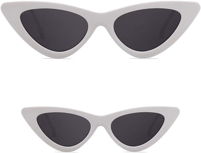 Retro Vintage Cat Eye Sunglasses for Women and Girl Kids , Mother & daughter Matching | Amazon (US)