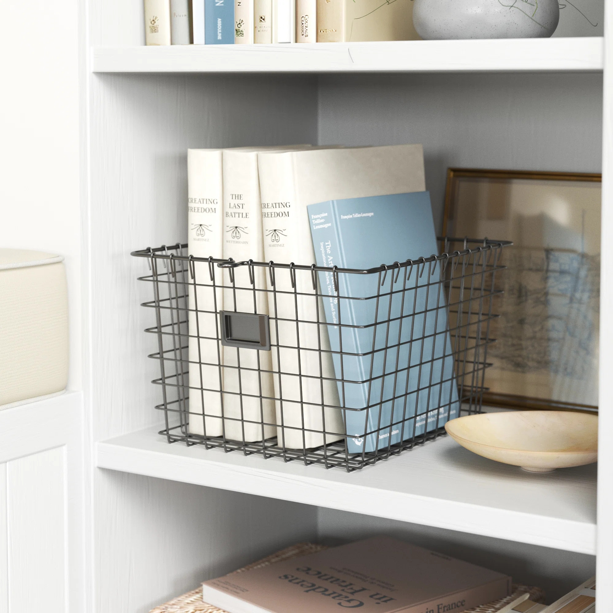 Dotted Line™ Albie Metal/Wire Basket & Reviews | Wayfair | Wayfair North America