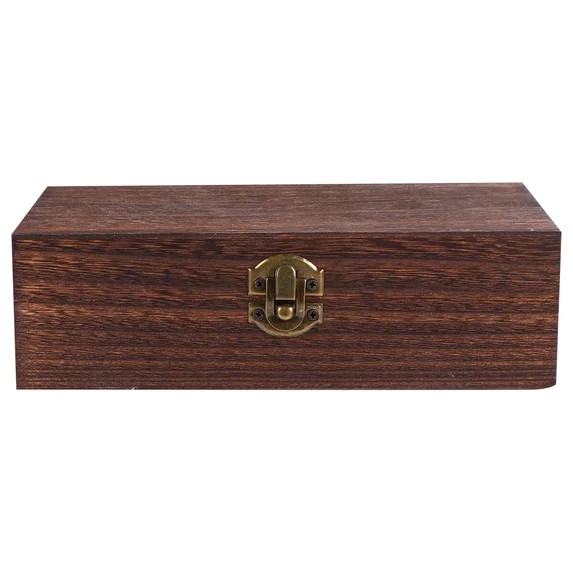 Rectangular Gift Storage Box, Jewelry Organizer, Delicate Bracelet Wooden Box | Walmart (US)