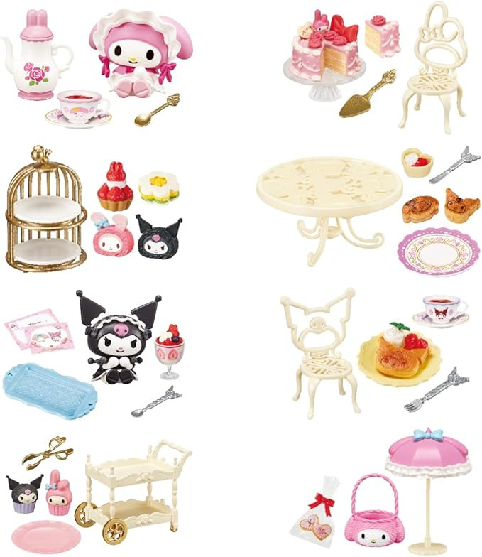 Reement Sanrio My Melody Kromi Sweet Tea Party, 1 Box, Approx. H 4.5 x W 2.8 x D 2.0 inches (115 ... | Amazon (US)