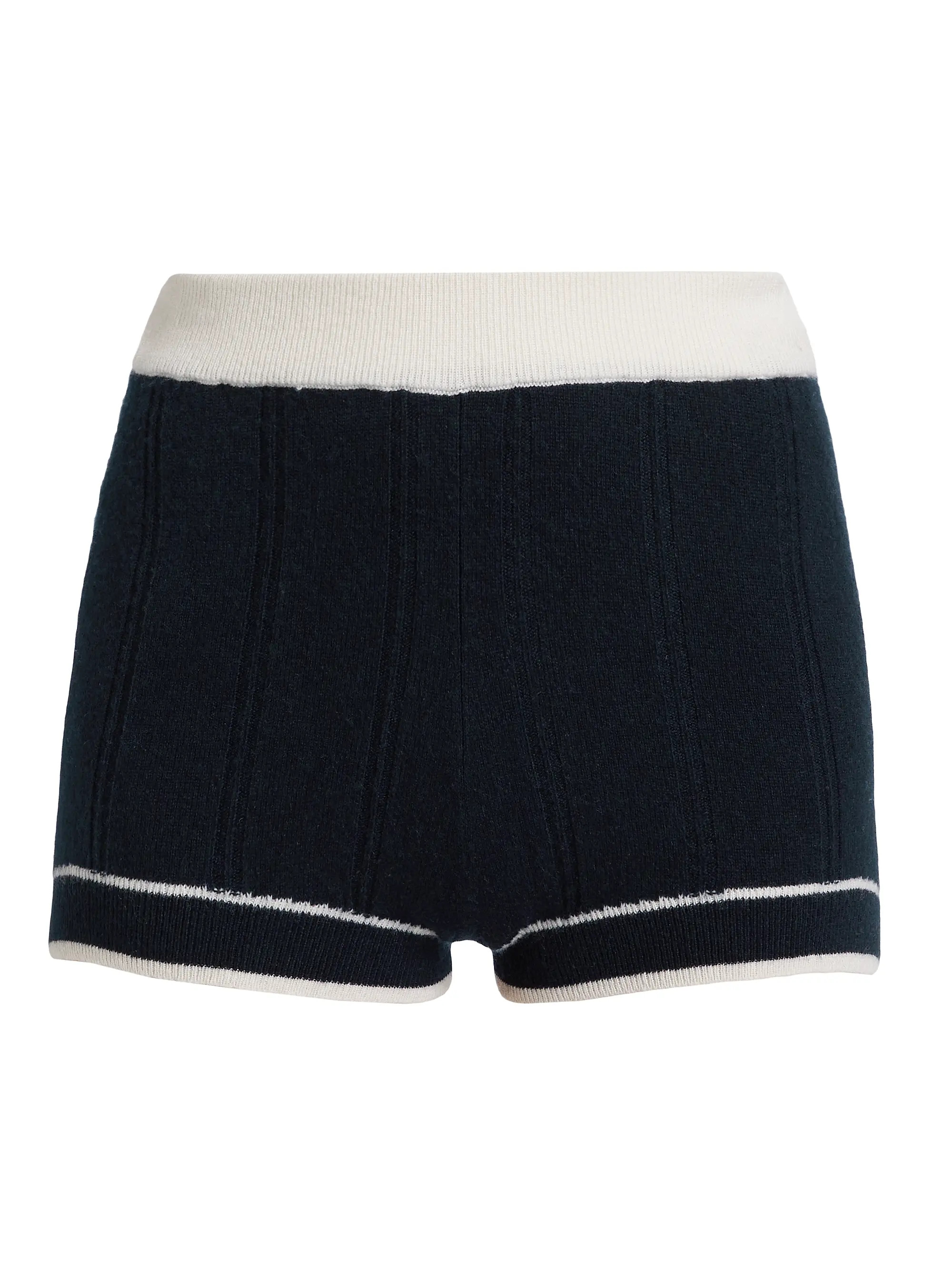 Racer Cashmere Knit Shorts | Saks Fifth Avenue