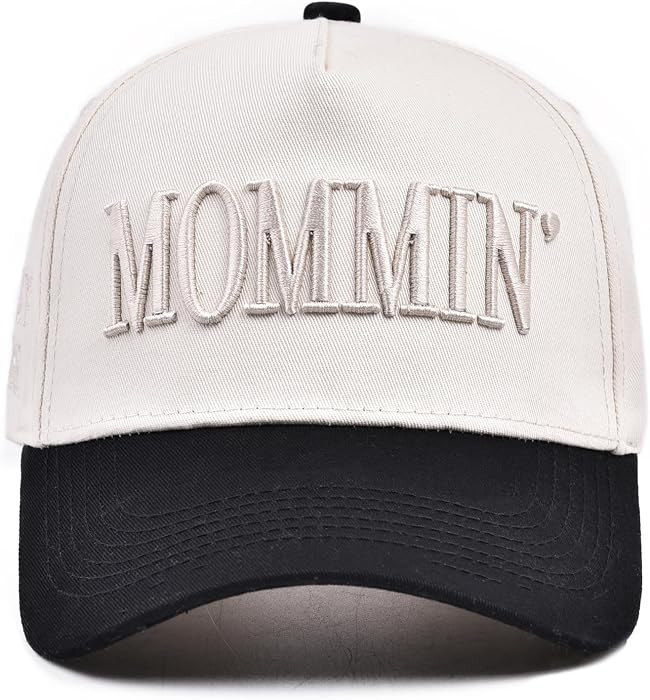 Womens Trucker Hat - With Mommin Embroidery Ponytail Fit - Mom Gifts for Birthday Christmas Valen... | Amazon (US)